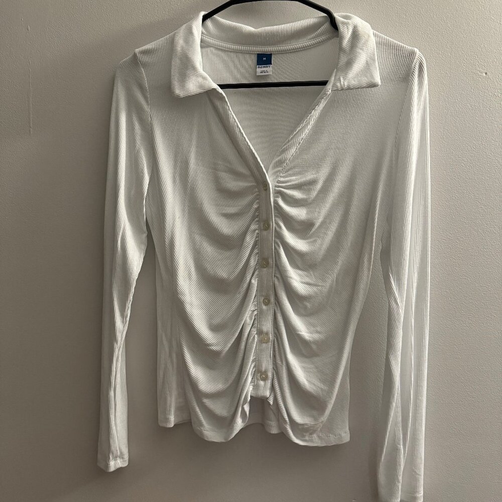 Old Navy - Fitted Button-Down Top